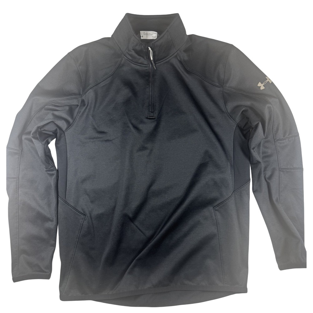 Under Armour Black Zip Up Sweater